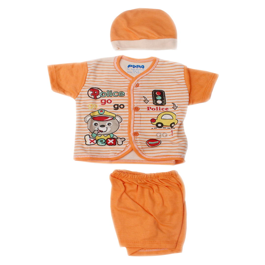 Fancy cute little cartoon style baby suits