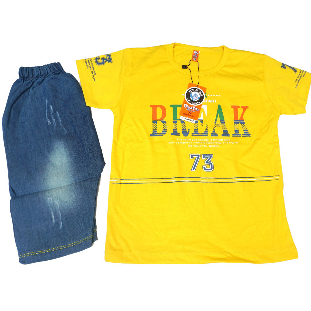 Kids Fancy Shirt and Short