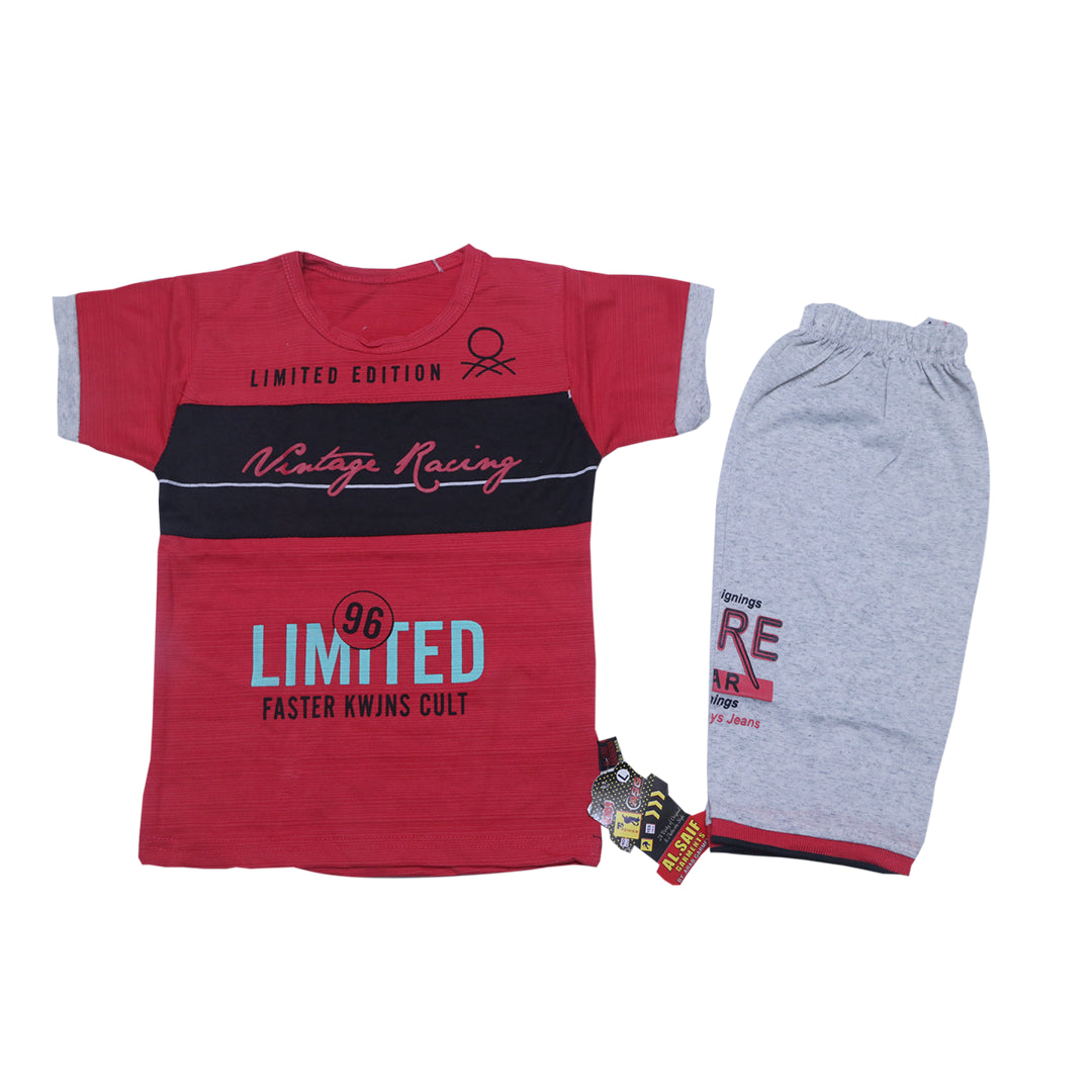 Simple T-shirt and Shorts For Kids