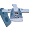 kids printed pull over hood with faded pent and upper