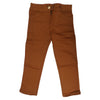 Cotton stretchable jeans for boys in brown color