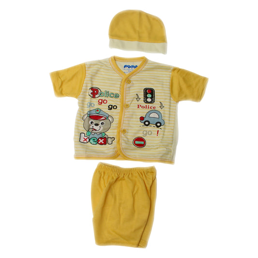 Fancy cute little cartoon style baby suits