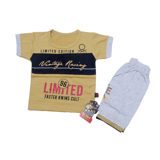 Simple T-shirt and Shorts For Kids