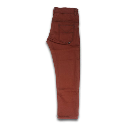 Boys Brown Casual Cotton Stretchable Jeans – Ages 5 to 8 Years