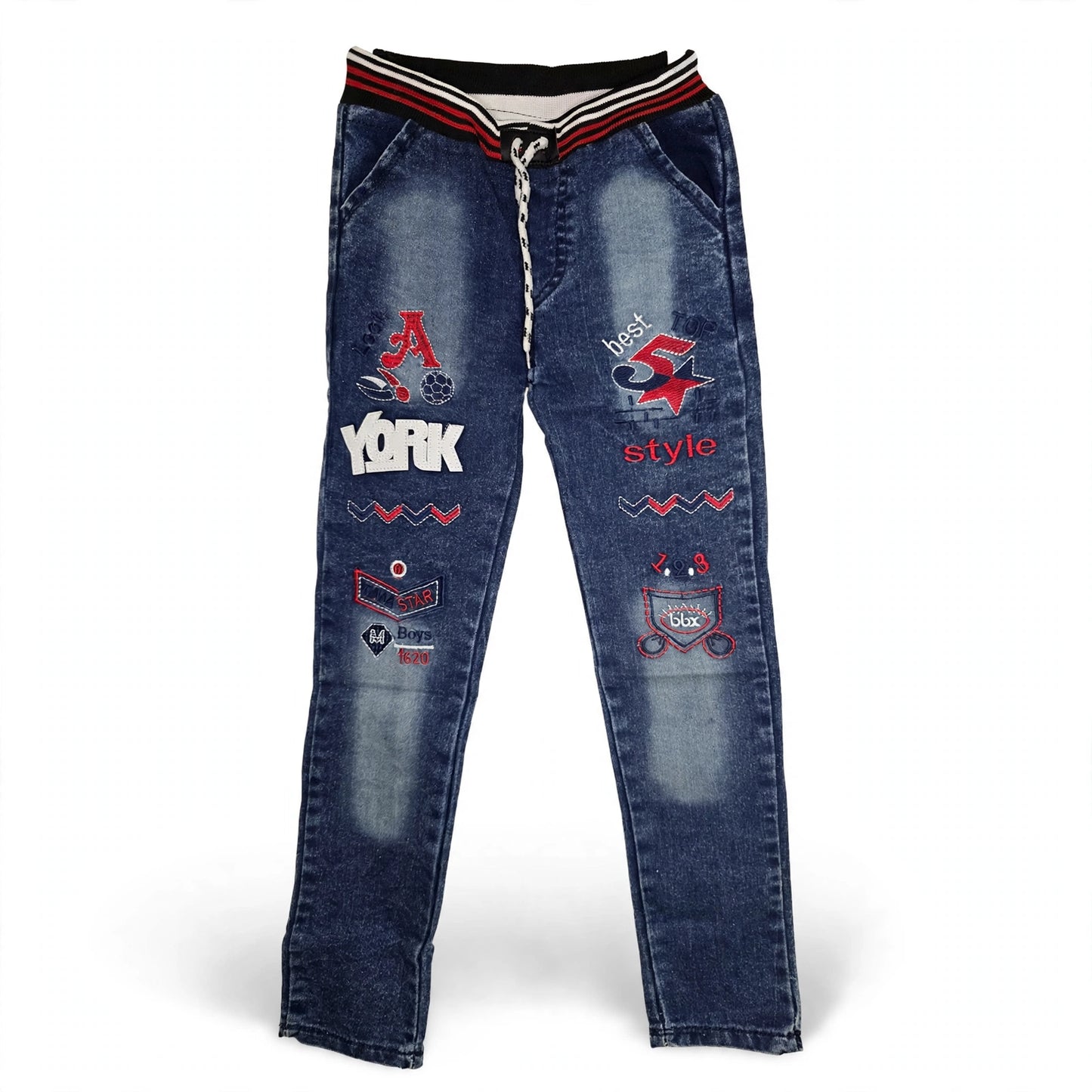 Faded Blue Jeans for Boys | Kids Denim Jeans