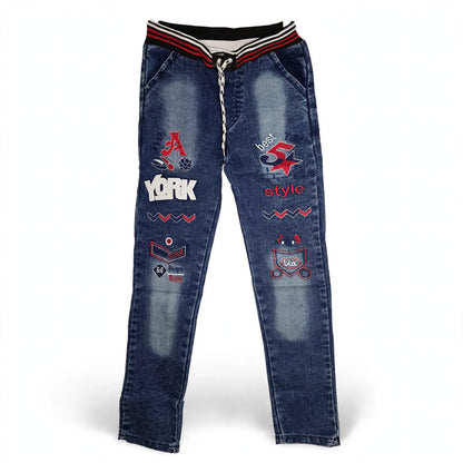 Faded Blue Jeans for Boys | Kids Denim Jeans