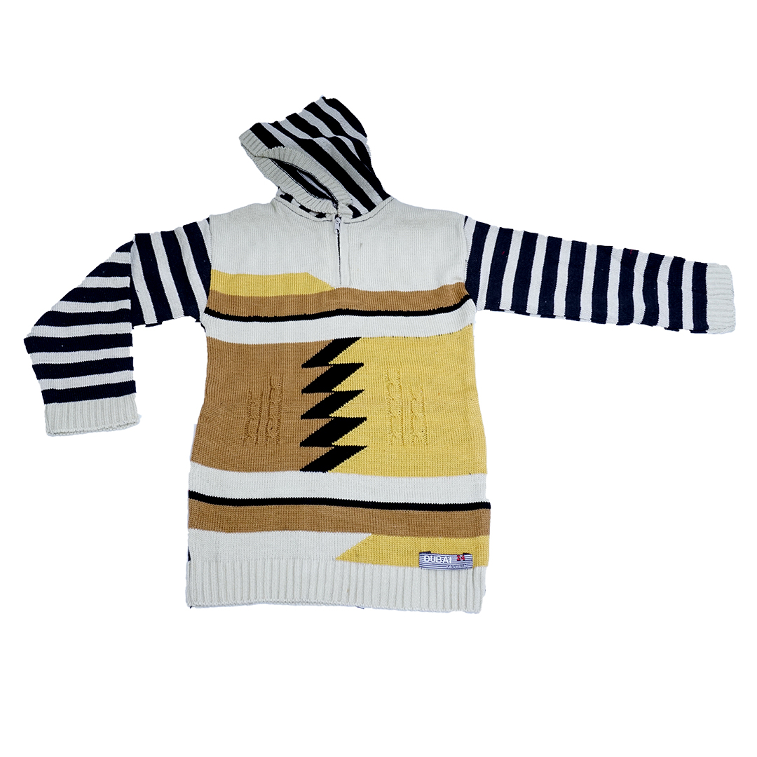 Casual long sleeves knit sweater for boys