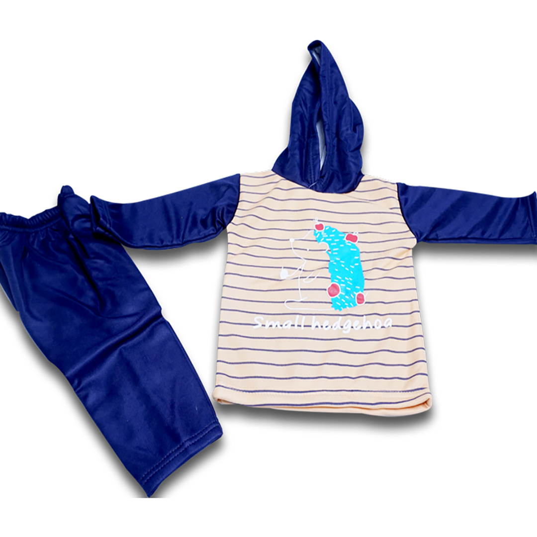 Graphic design pull over hoodie for boys