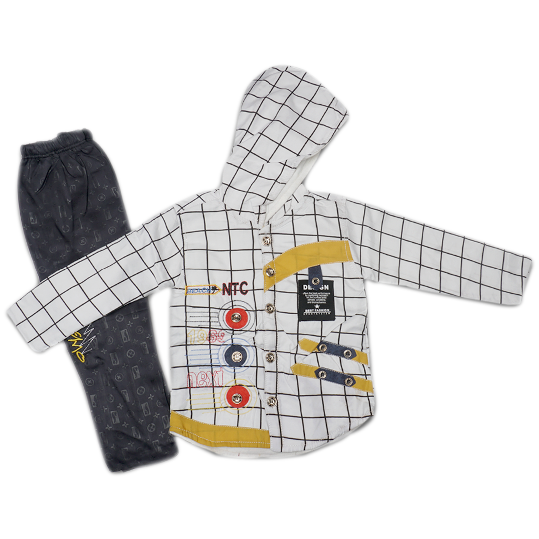 Stylish design front button hoodie with pent