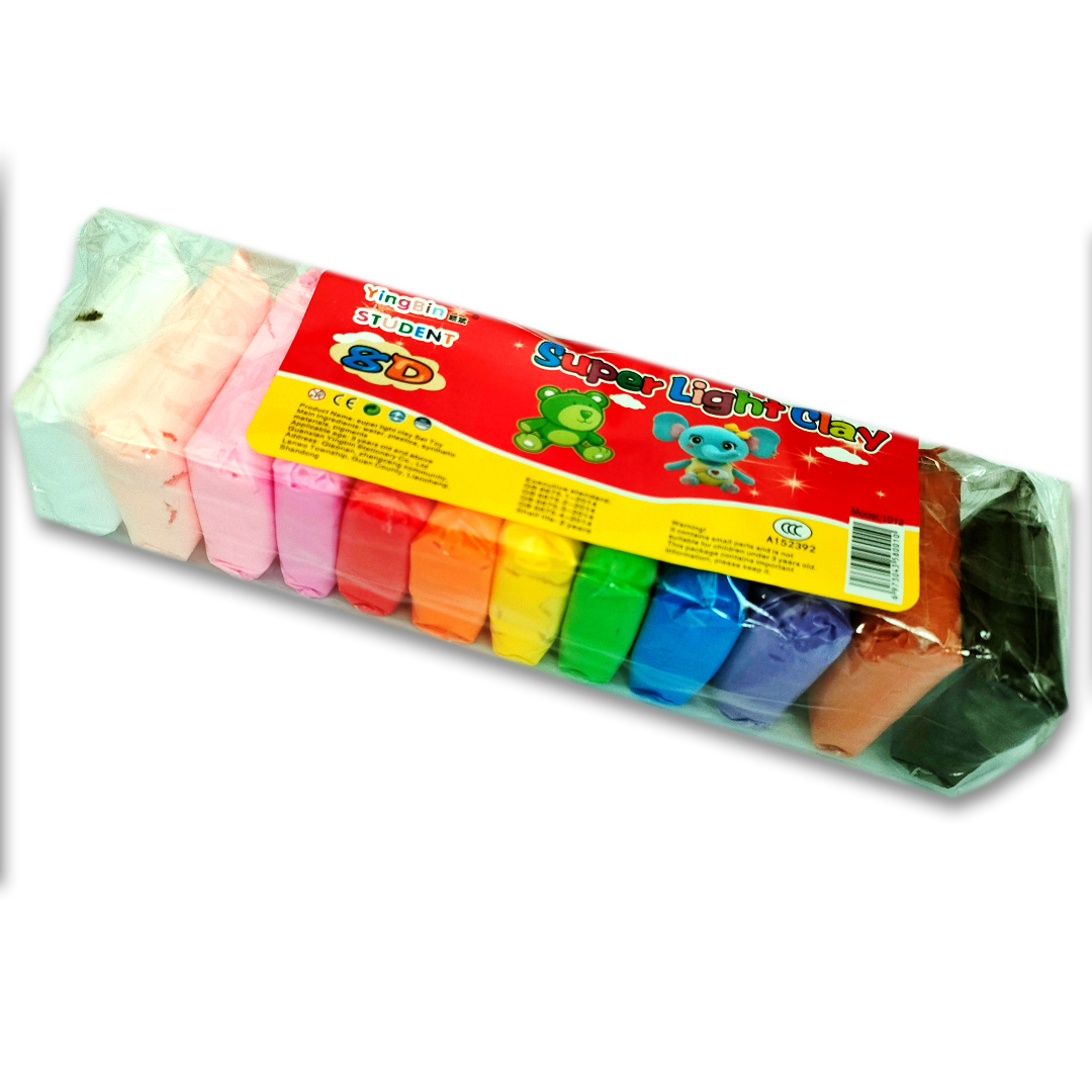 Super light clay (pack of 12pcs)