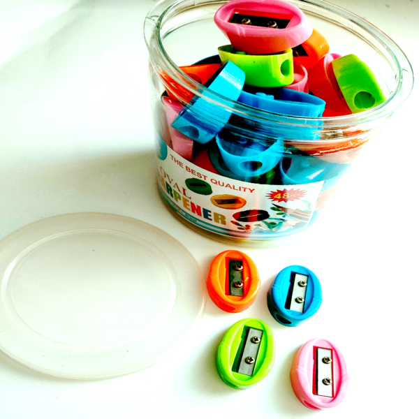 Next oval shape pencil sharpener(48 pcs)