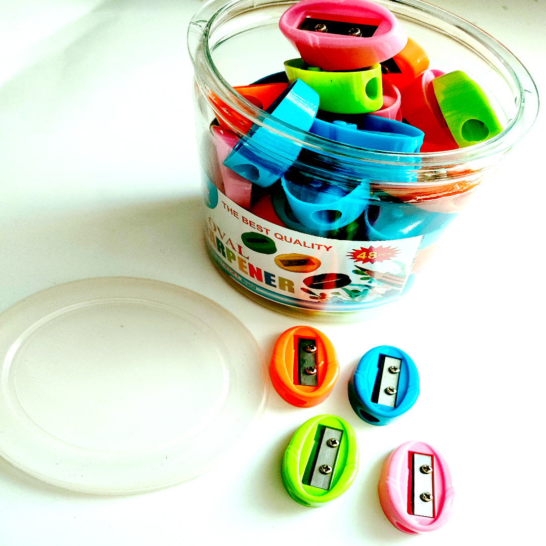 Next oval shape pencil sharpener(48 pcs)