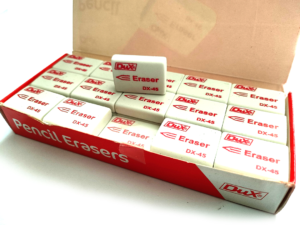 Dux pencil erasers (DX-45)45 pcs