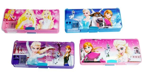 Princess pencil box for little girls