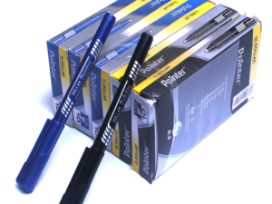 Dollar fine liner pointer 4 packs set in blue and black color