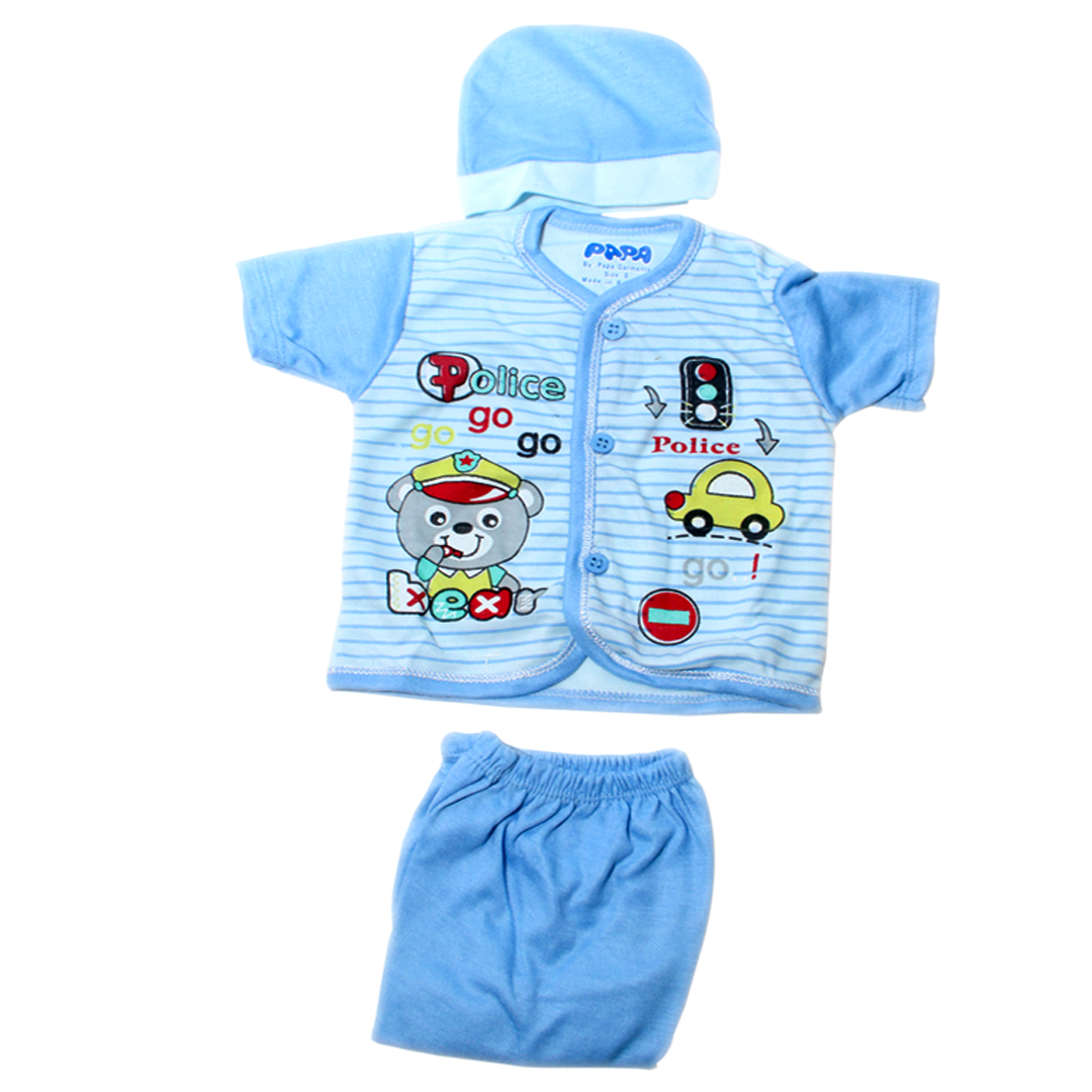 Fancy cute little cartoon style baby suits