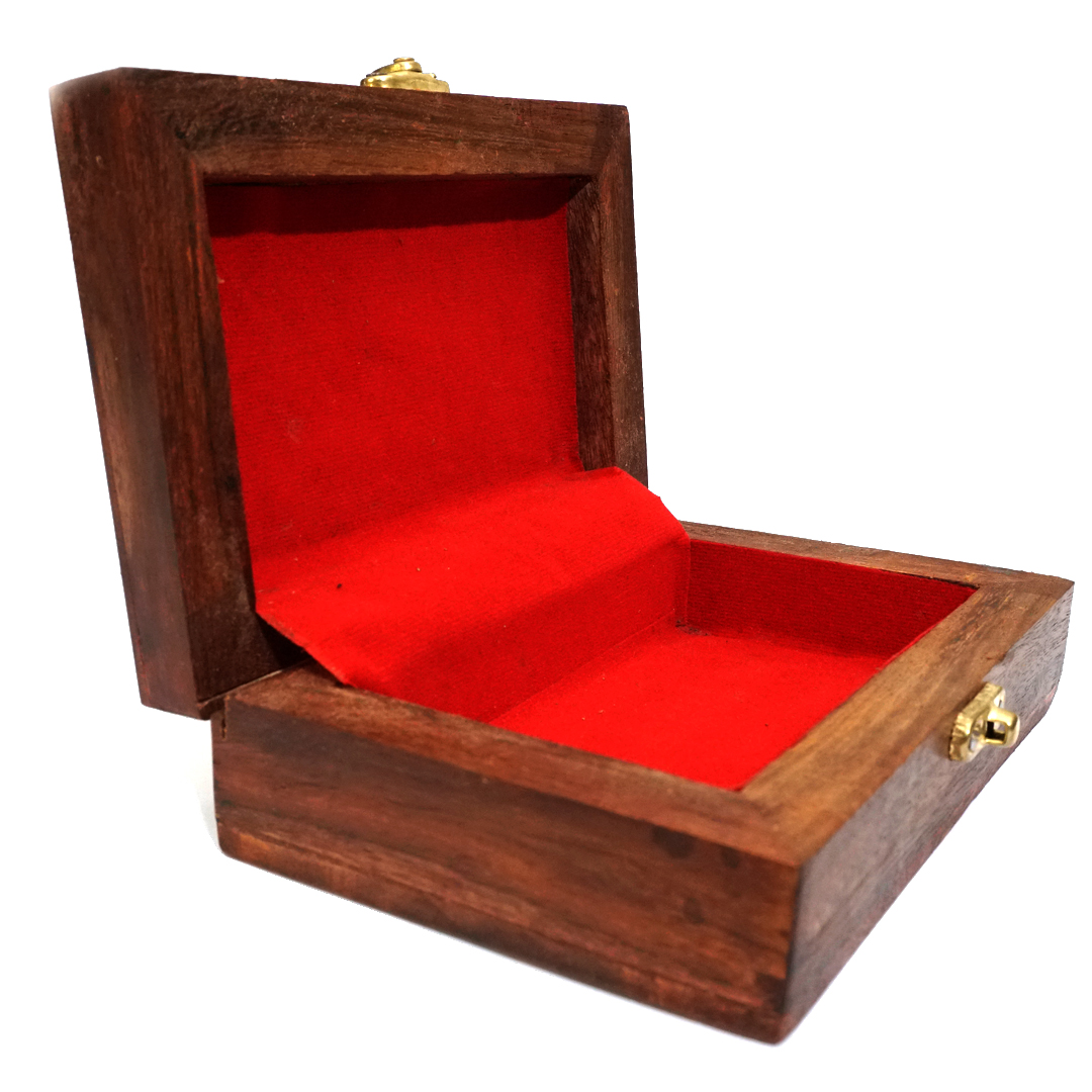 Antique wooden jewelry box - Image 2