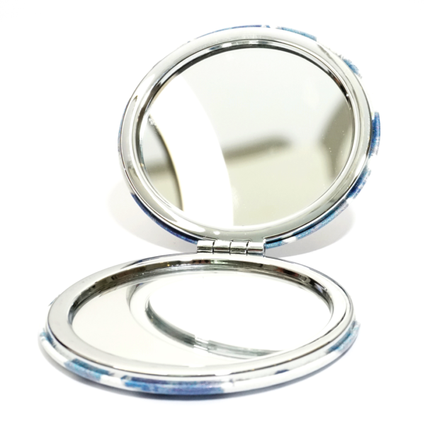 Fancy Pocket Mirrors- Blue Color - Image 2