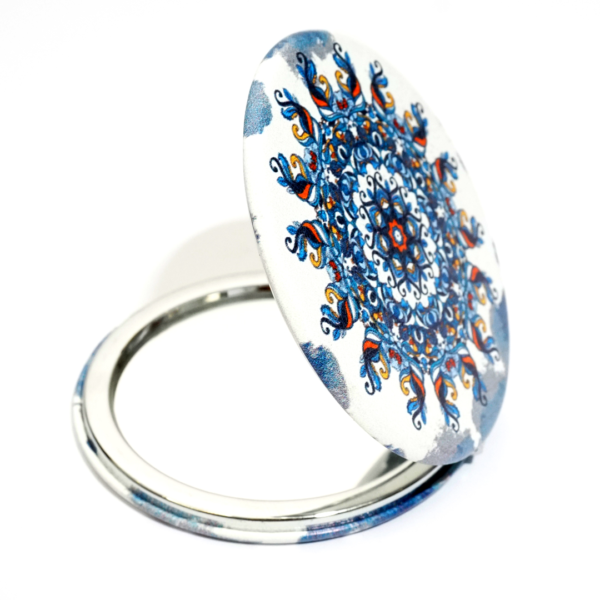 Fancy Pocket Mirrors- Blue Color - Image 3