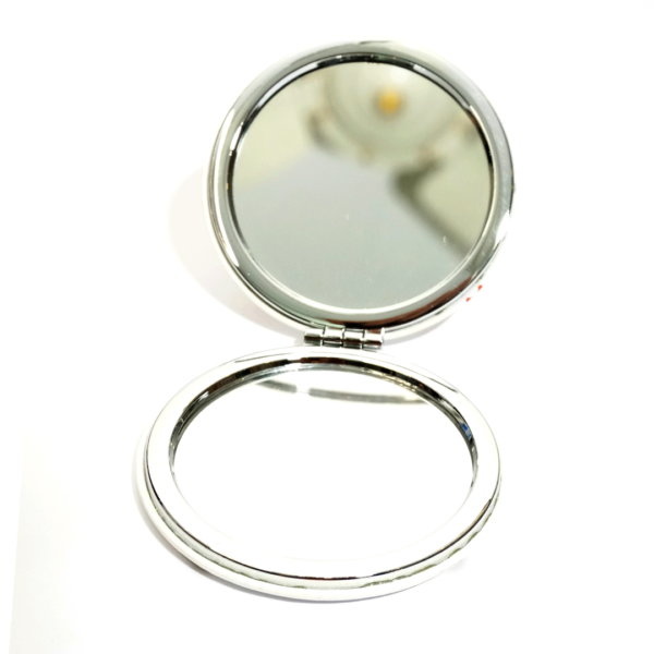 Fancy Pocket Mirrors- White Color - Image 3