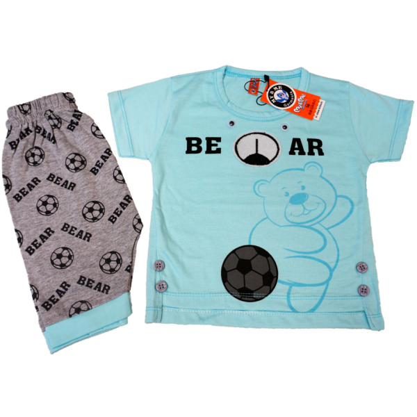Bear Style Shirt and Short for Kids